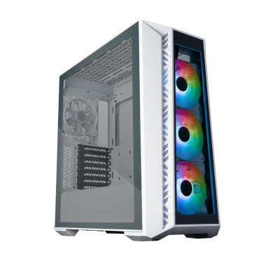 Boitier COOLER MASTER MB520 TG WHITE - ATX