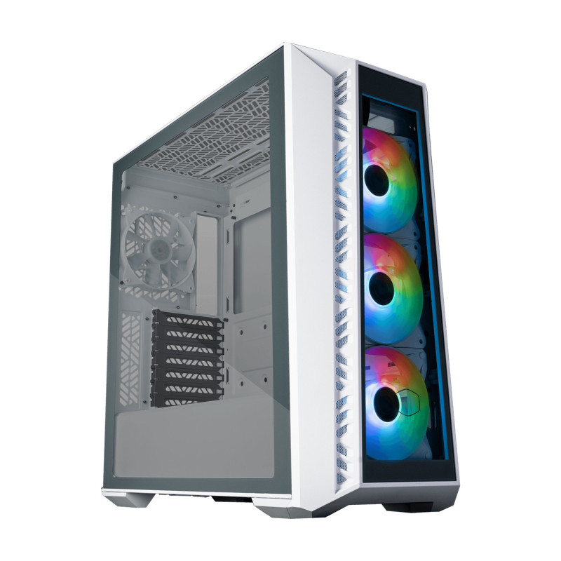 Boitier COOLER MASTER MB520 TG WHITE - ATX Boitier COOLER MASTER MB520 TG WHITE - ATX