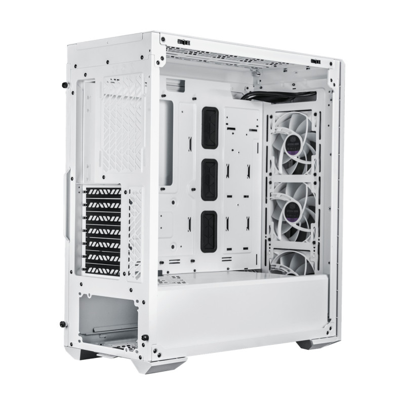 Boitier COOLER MASTER MB520 TG WHITE - ATX Boitier COOLER MASTER MB520 TG WHITE - ATX