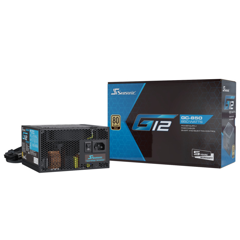 Alimentation SEASONIC  ATX 850W 80+ Gold G12 GC