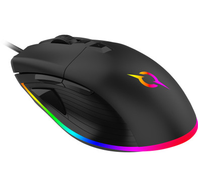 SOURIS GAMER AQIRYS ACRUX - Filaire RGB - 10000 ppp, Black