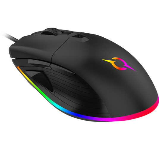 SOURIS GAMER AQIRYS ACRUX - Filaire RGB - 10000 ppp, Black