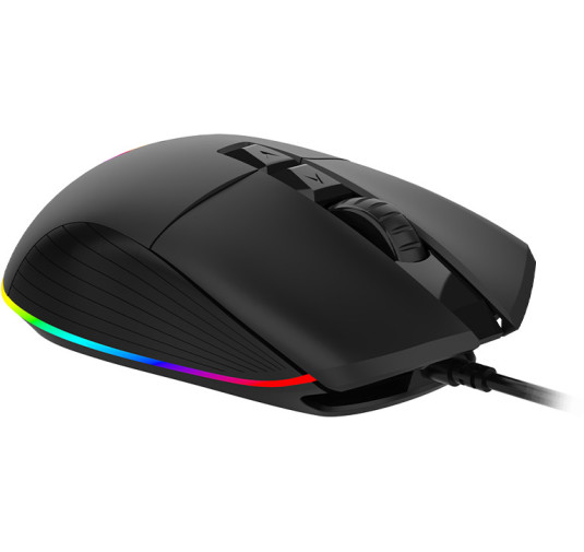 SOURIS GAMER AQIRYS ACRUX - Filaire RGB - 10000 ppp, Black