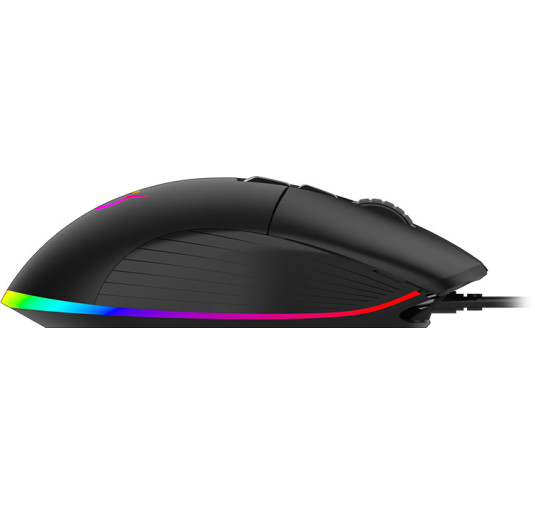 SOURIS GAMER AQIRYS ACRUX - Filaire RGB - 10000 ppp, Black