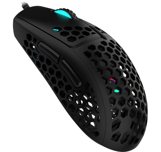 SOURIS GAMER AQIRYS DORADUS - Filaire RGB - 12000 ppp, Black