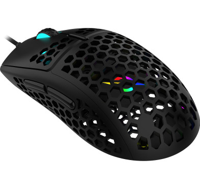 SOURIS GAMER AQIRYS DORADUS - Filaire RGB - 12000 ppp, Black