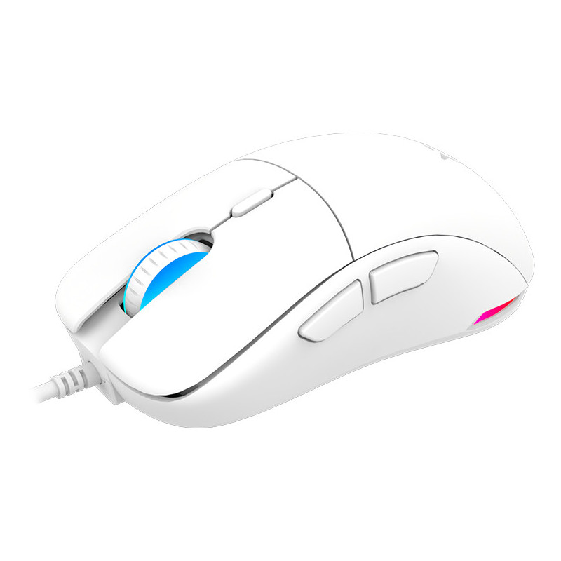 SOURIS GAMER AQIRYS TGA WIRED - Filaire RGB - 16000 ppp, White