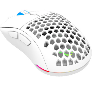 SOURIS GAMER AQIRYS TGA WIRED - Filaire RGB - 16000 ppp, White