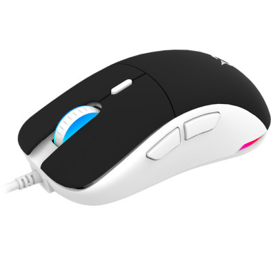 SOURIS GAMER AQIRYS TGA WIRED - Filaire RGB - 16000 ppp, White