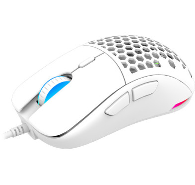 SOURIS GAMER AQIRYS TGA WIRED - Filaire RGB - 16000 ppp, White