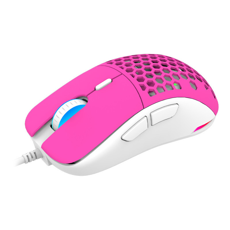 SOURIS GAMER AQIRYS TGA WIRED - Filaire RGB - 16000 ppp, White