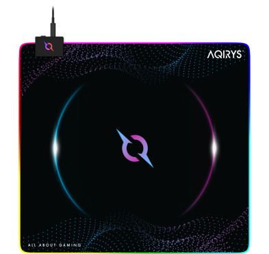 Tapis de Souris Gamer AQIRYS ECLIPSE Medium RGB