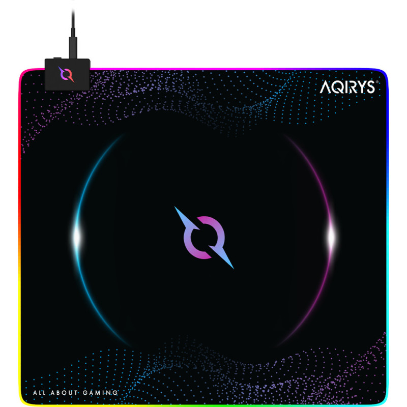 Tapis de Souris Gamer AQIRYS ECLIPSE Medium RGB