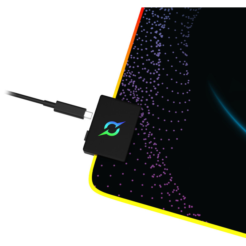 Tapis de Souris Gamer AQIRYS ECLIPSE Medium RGB