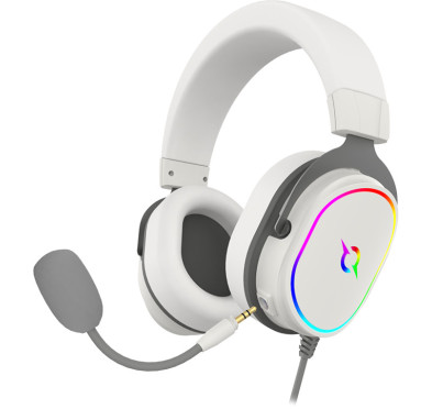 Casque Micro GAMER AQIRYS ALTAIR WHITE - Filaire