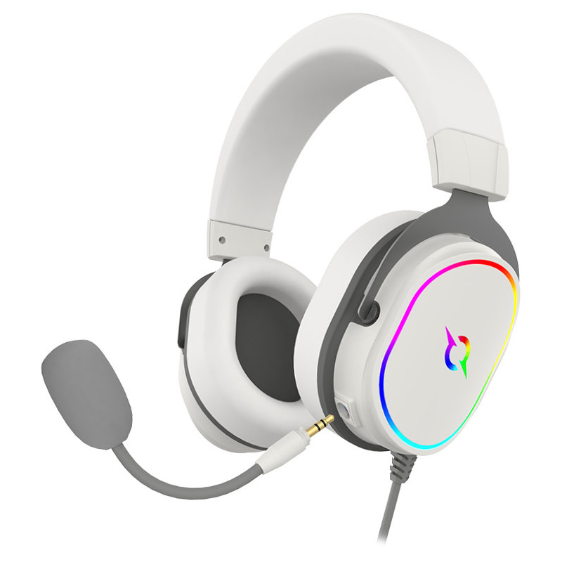 Casque Micro GAMER AQIRYS ALTAIR WHITE - Filaire