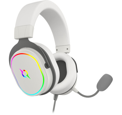 Casque Micro GAMER AQIRYS ALTAIR WHITE - Filaire