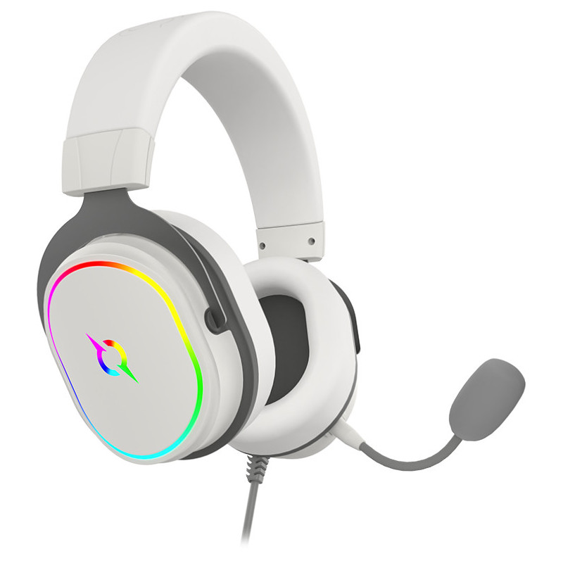 Casque Micro GAMER AQIRYS ALTAIR WHITE - Filaire