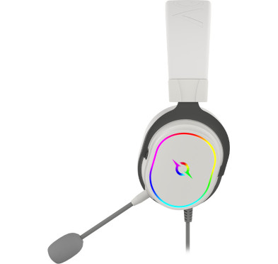 Casque Micro GAMER AQIRYS ALTAIR WHITE - Filaire