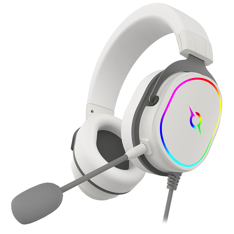 Casque Micro GAMER AQIRYS ALTAIR WHITE - Filaire