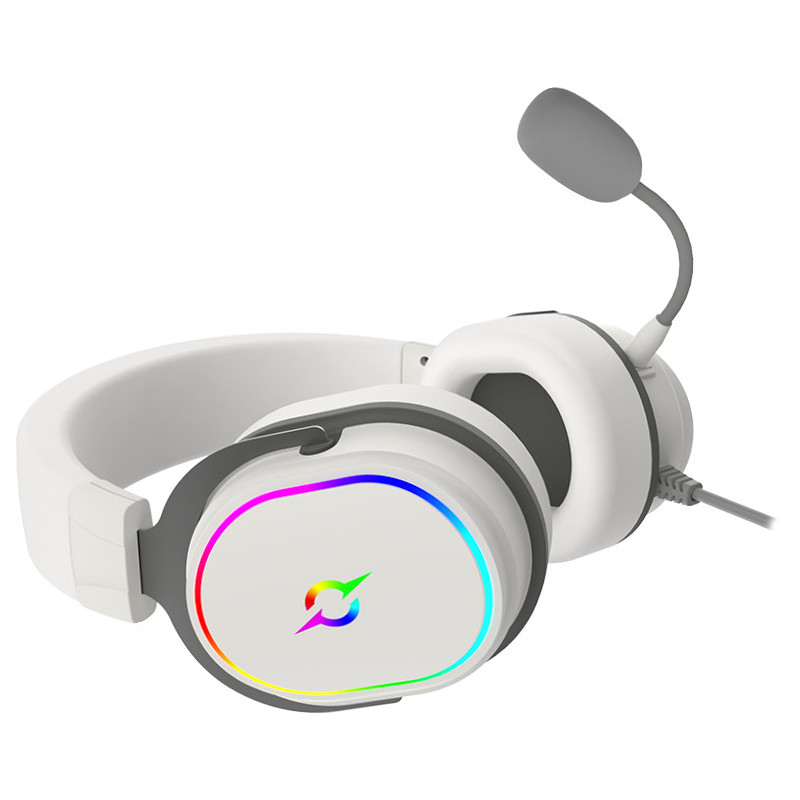 Casque Micro GAMER AQIRYS ALTAIR WHITE - Filaire