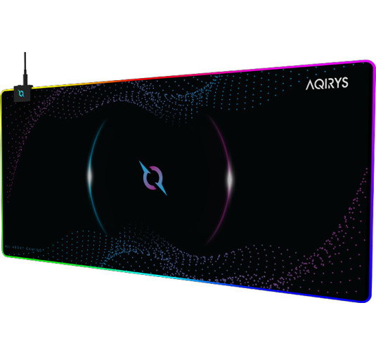 Tapis de Souris Gamer AQIRYS ECLIPSE Extra-large RGB