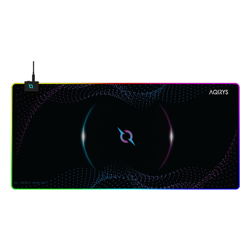 Tapis de Souris Gamer AQIRYS ECLIPSE Extra-large RGB