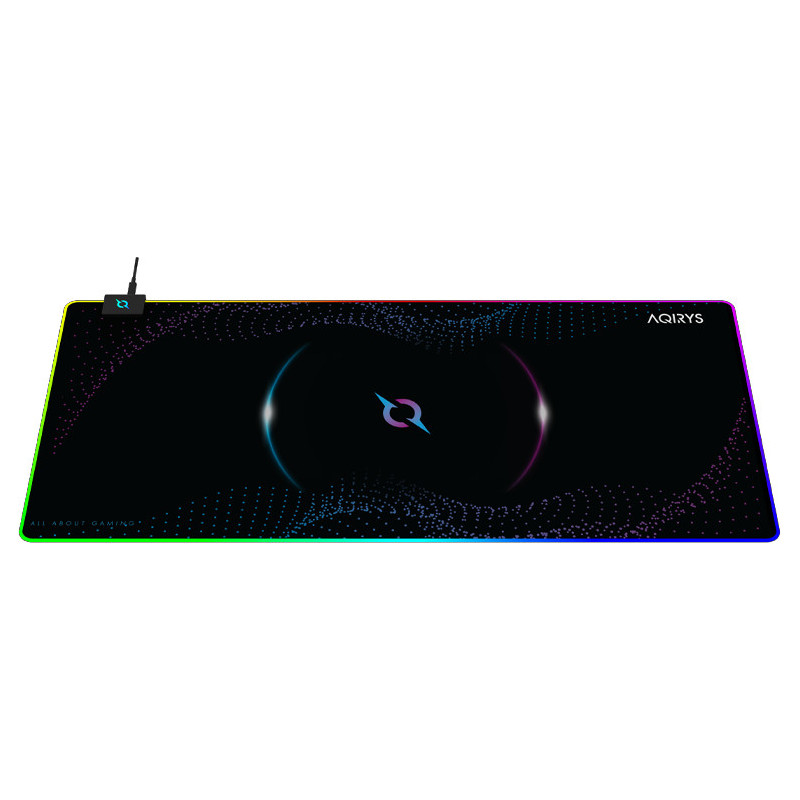 Tapis de Souris Gamer AQIRYS ECLIPSE Extra-large RGB