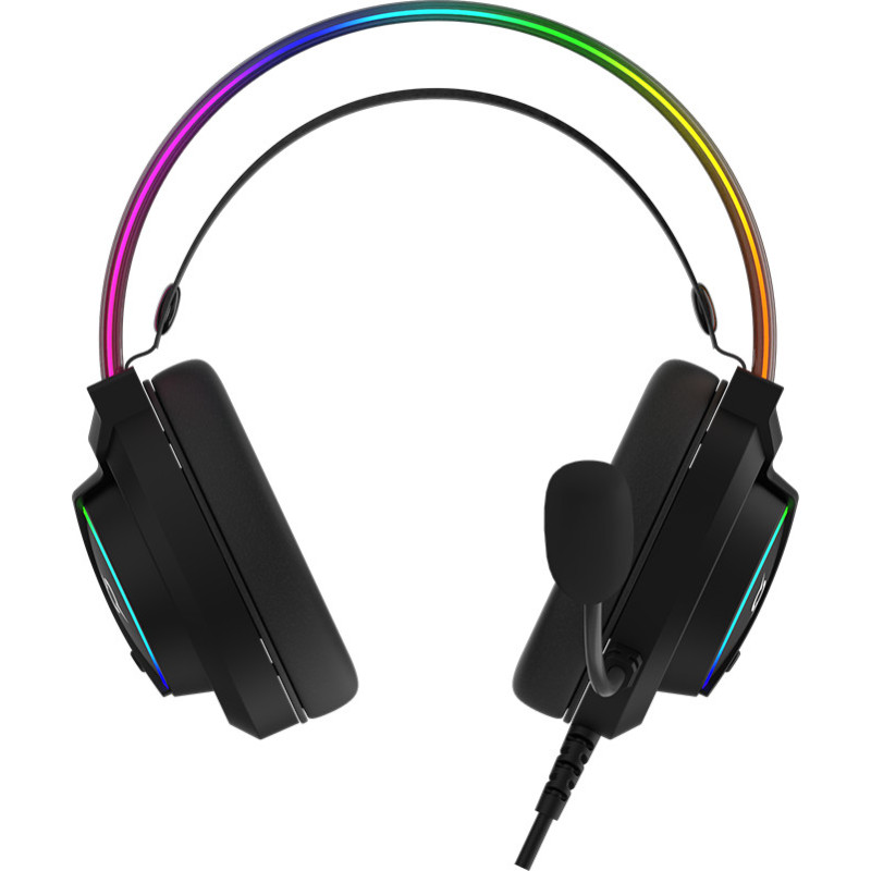 Casque Micro GAMER AQIRYS CYGNUS - Filaire - Black Casque Micro GAMER AQIRYS CYGNUS - Filaire - Black