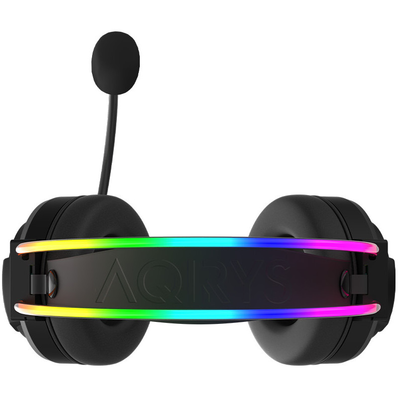 Casque Micro GAMER AQIRYS CYGNUS - Filaire - Black Casque Micro GAMER AQIRYS CYGNUS - Filaire - Black
