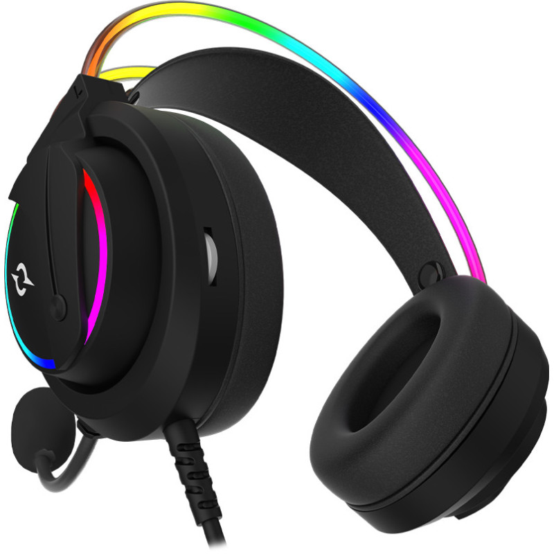 Casque Micro GAMER AQIRYS CYGNUS - Filaire -  Black