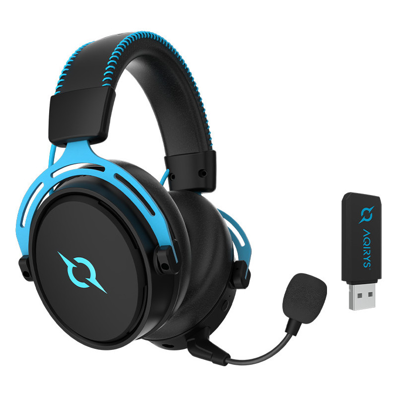 Casque Micro GAMER AQIRYS ANDROMEDA - Double mode - Blue