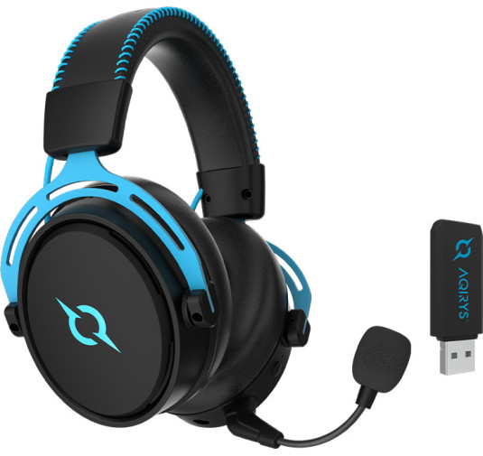 Casque Micro GAMER AQIRYS ANDROMEDA - Double mode - Blue