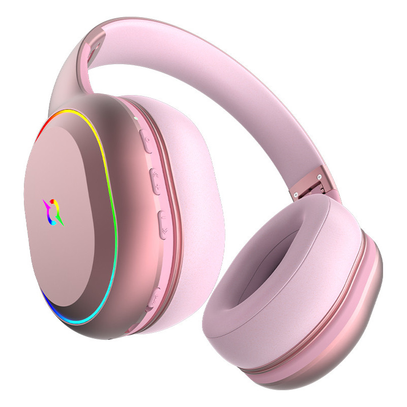 Casque Micro GAMER AQIRYS LYRA - Double mode -  PINK