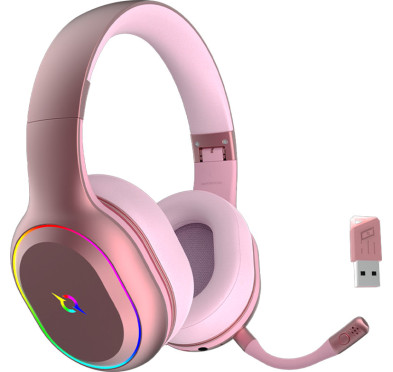 Casque Micro GAMER AQIRYS LYRA - Double mode -  PINK
