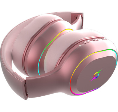 Casque Micro GAMER AQIRYS LYRA - Double mode -  PINK