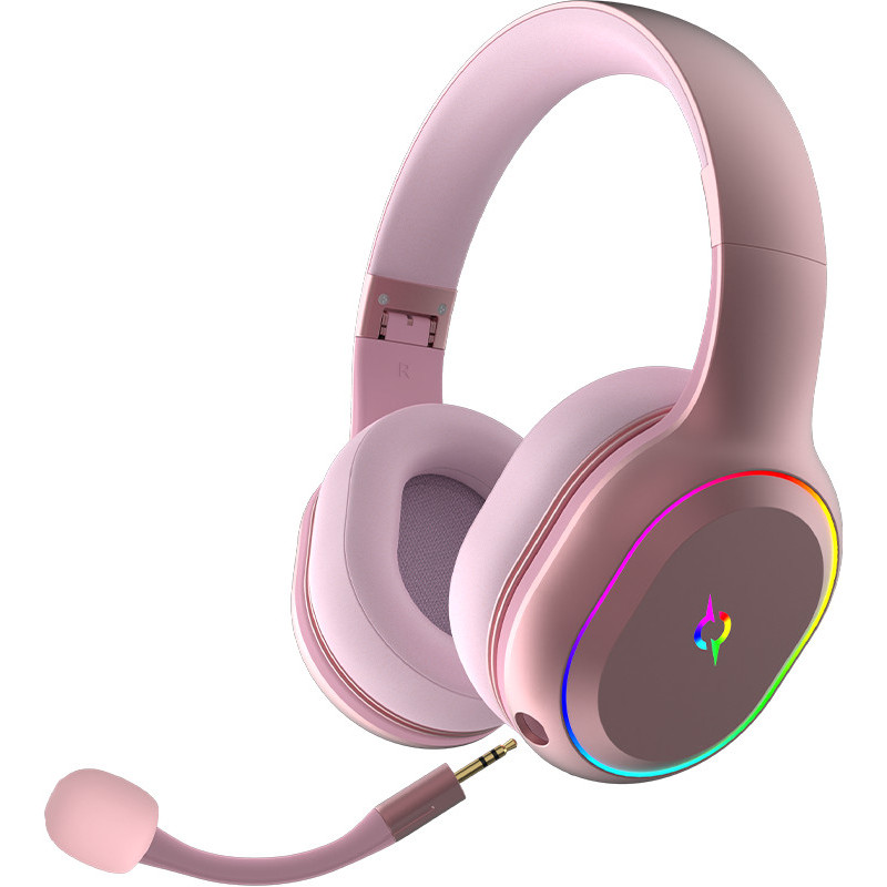 Casque Micro GAMER AQIRYS LYRA - Double mode -  PINK