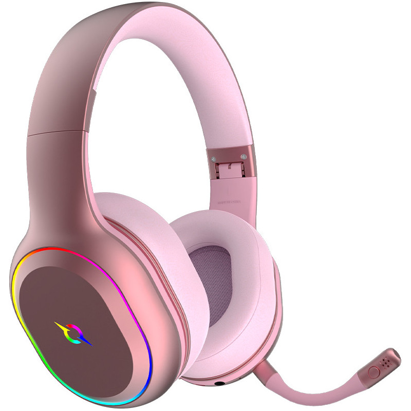 Casque Micro GAMER AQIRYS LYRA - Double mode -  PINK