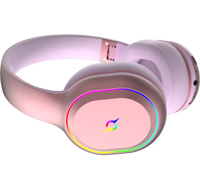 Casque Micro GAMER AQIRYS LYRA - Double mode -  PINK