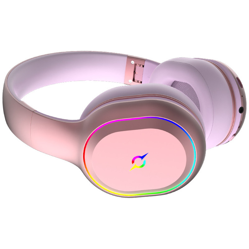 Casque Micro GAMER AQIRYS LYRA - Double mode -  PINK
