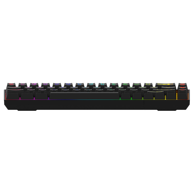 Clavier Mécanique AQIRYS MIRA, 100% Anti-ghosting, RGB -Black