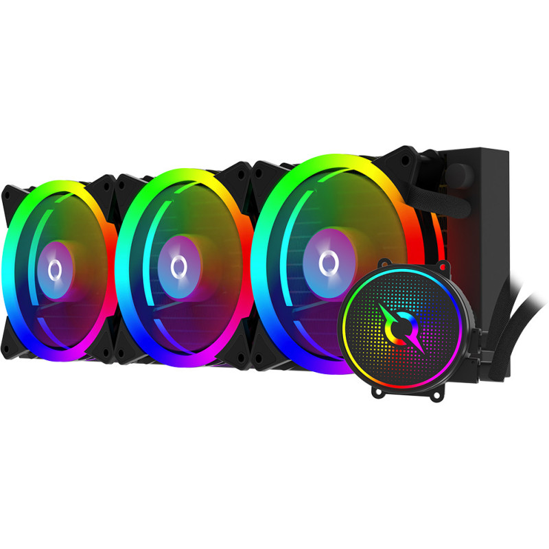 Refroidisseur de processeur AQUARIUS 360 AIO ARGB -Black Refroidisseur de processeur AQUARIUS 360 AIO ARGB -Black