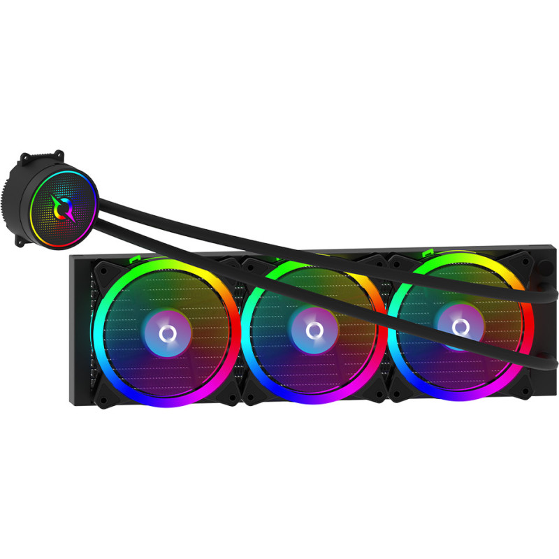 Refroidisseur de processeur AQUARIUS 360 AIO ARGB -Black Refroidisseur de processeur AQUARIUS 360 AIO ARGB -Black