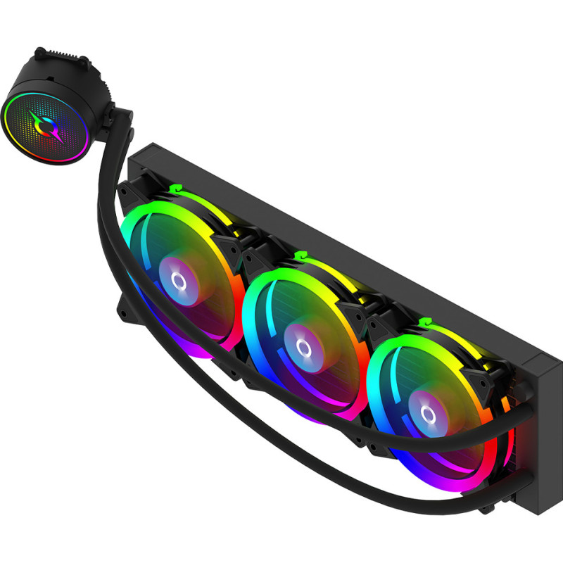 Refroidisseur de processeur AQUARIUS 360 AIO ARGB -Black Refroidisseur de processeur AQUARIUS 360 AIO ARGB -Black