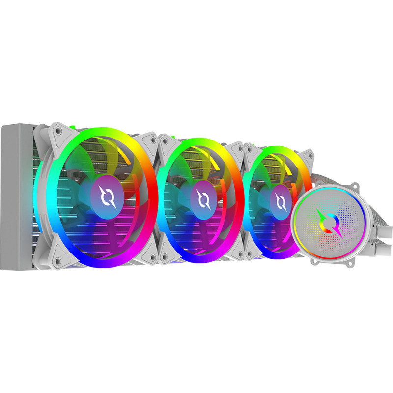 Refroidisseur de processeur AQUARIUS 360 AIO ARGB -White Refroidisseur de processeur AQUARIUS 360 AIO ARGB -White