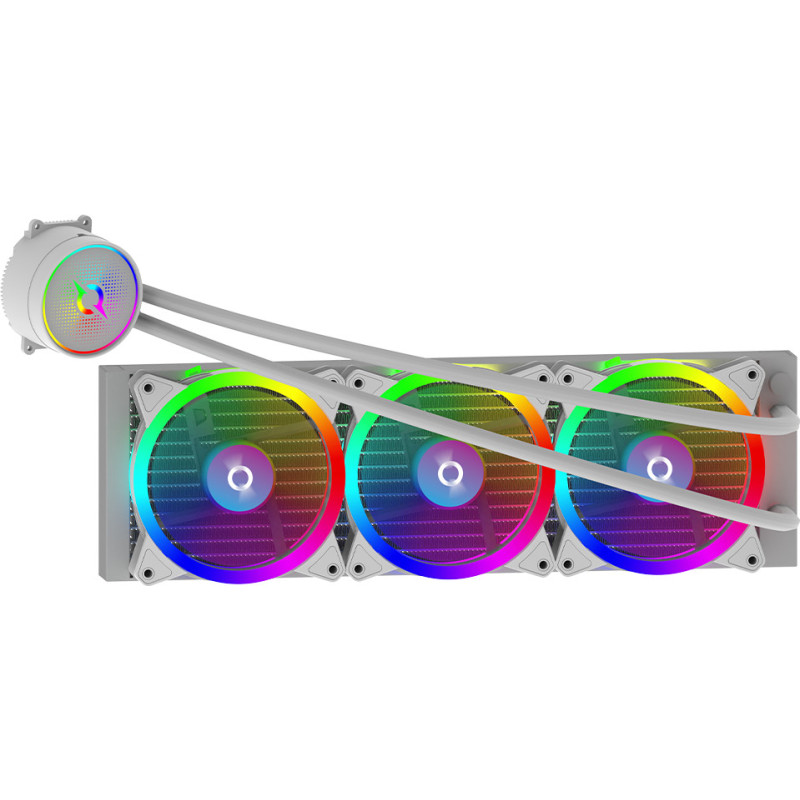 Refroidisseur de processeur AQUARIUS 360 AIO ARGB -White Refroidisseur de processeur AQUARIUS 360 AIO ARGB -White