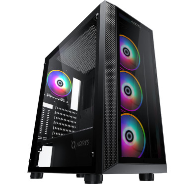 Boitier PC AQIRYS RIGEL 4 fans ARGB -Black