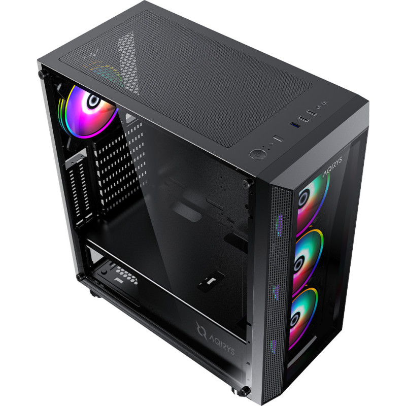 Boitier PC AQIRYS RIGEL 4 fans ARGB -Black