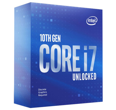 Processeur Intel Core i7-10700KF, 8 Cores, 16Mo Cache, up to 5.10 GHz