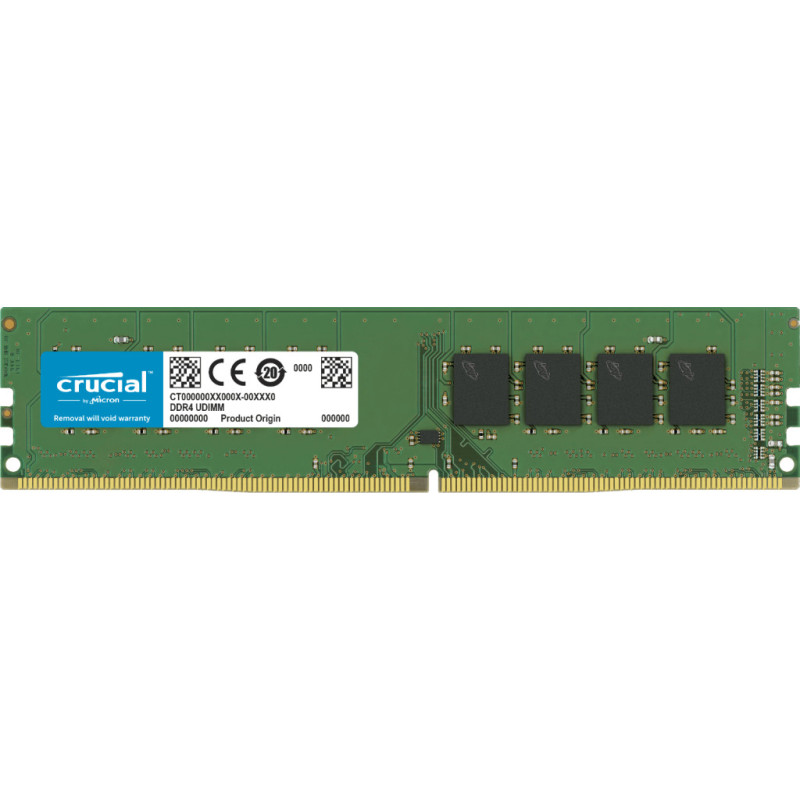 Mémoire CRUCIAL, DDR4, 320MHz, MODULE -8 Go Mémoire CRUCIAL, DDR4, 320MHz, MODULE -8 Go